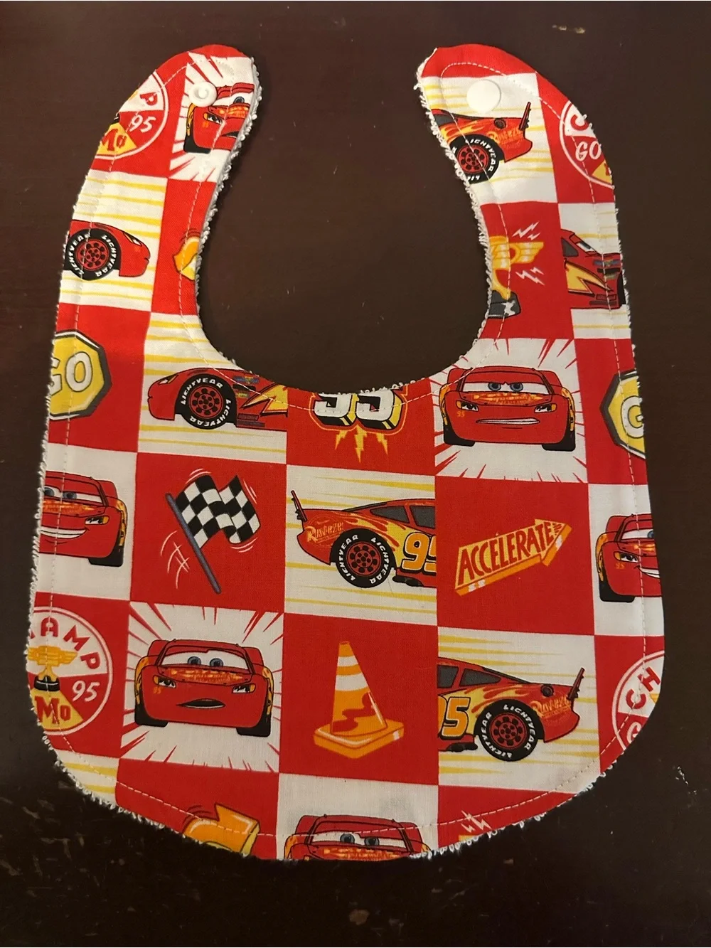 Handmade Cars bib
